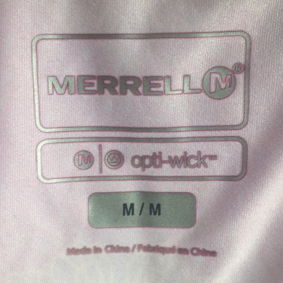 Merrell Zipneck Sports Top - Size M - Picture 6 of 7